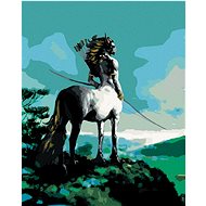 Zuty - Painting by Numbers - Painting Centaur With Bow And Arrows (Harry Potter), 40X50 Cm, Canvas+F - Painting by Numbers