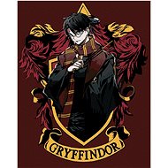 Zuty - Painting by Numbers - Harry Potter and the Mark of Gryffindor, 40X50 Cm, Canvas+Frame - Painting by Numbers