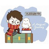 Zuty - Painting by Numbers - Harry Potter On Platform 9 A 3/4, 40X50 Cm, Canvas+Frame - Painting by Numbers