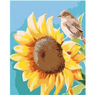 Zuty - Painting by Numbers - Sunflowers (Myroslava Voloschuk), 40X50 Cm, Canvas+Frame - Painting by Numbers