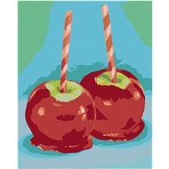 Zuty - Painting by Numbers - Dipped Apple (Myroslava Voloschuk), 40X50 Cm, Canvas+Frame - Painting by Numbers