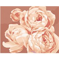 Zuty - Painting by Numbers - Peonies 2 (Myroslava Voloschuk), 80X100 Cm, Canvas+Frame - Painting by Numbers