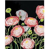 Zuty - Painting by Numbers - Peonies (Myroslava Voloschuk), 40X50 Cm, Canvas+Frame - Painting by Numbers