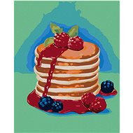 Zuty - Painting by Numbers - Pancakes (Myroslava Voloschuk), 40X50 Cm, Canvas+Frame - Painting by Numbers