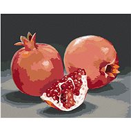 Zuty - Painting by Numbers - Pomegranate 3 (Myroslava Voloschuk), 40X50 Cm, Canvas+Frame - Painting by Numbers
