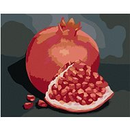 Zuty - Painting by Numbers - Pomegranate 2 (Myroslava Voloschuk), 80X100 Cm, Canvas+Frame - Painting by Numbers
