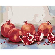 Zuty - Painting by Numbers - Pomegranate (Myroslava Voloschuk), 80X100 Cm, Canvas+Frame - Painting by Numbers