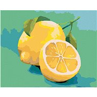 Zuty - Painting by Numbers - Lemon 3 (Myroslava Voloschuk), 40X50 Cm, Canvas+Frame - Painting by Numbers