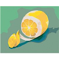 Zuty - Painting by Numbers - Lemon 2 (Myroslava Voloschuk), 40X50 Cm, Canvas+Frame - Painting by Numbers