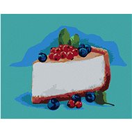 Zuty - Painting by Numbers - Cheesecake (Myroslava Voloschuk), 80X100 Cm, Canvas+Frame - Painting by Numbers