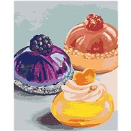 Zuty - Painting by Numbers - Desserts (Myroslava Voloschuk), 40X50 Cm, Canvas+Frame - Painting by Numbers