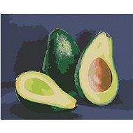 Zuty - Painting by Numbers - Avocado 5 (Myroslava Voloschuk), 40X50 Cm, Canvas+Frame - Painting by Numbers
