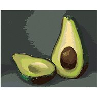 Zuty - Painting by Numbers - Avocado 4 (Myroslava Voloschuk), 40X50 Cm, Canvas+Frame - Painting by Numbers