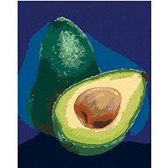 Zuty - Painting by Numbers - Avocado 2 (Myroslava Voloschuk), 40X50 Cm, Canvas+Frame - Painting by Numbers