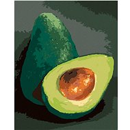 Zuty - Painting by Numbers - Avocado 1(Myroslava Voloschuk), 40X50 Cm, Canvas+Frame - Painting by Numbers