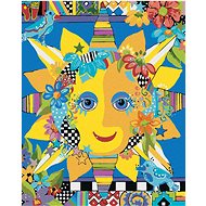 Zuty - Painting by Numbers - Sun 3 (Jonna James), 40X50 Cm, Canvas+Frame - Painting by Numbers