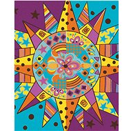 Zuty - Painting by Numbers - Sun 2 (Jonna James), 40X50 Cm, Canvas+Frame - Painting by Numbers