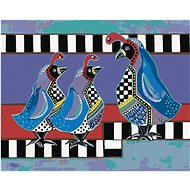 Zuty - Painting By Numbers - Mother With Birds (Jonna James), 40X50 Cm, Canvas+Frame - Painting by Numbers