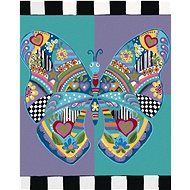 Zuty - Painting by Numbers - Butterfly (Jonna James), 40X50 Cm, Canvas+Frame - Painting by Numbers