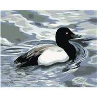 Zuty - Painting by Numbers - Duck on Water (D. Rusty Rust), 40X50 Cm, Canvas+Frame - Painting by Numbers