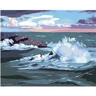 Zuty - Painting by Numbers - Painted Sea (D. Rusty Rust), 40X50 Cm, Canvas+Frame - Painting by Numbers