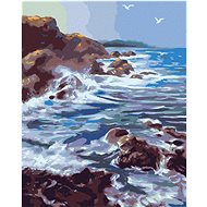 Zuty - Painting by Numbers - Coast (D. Rusty Rust), 40X50 Cm, Canvas+Frame - Painting by Numbers