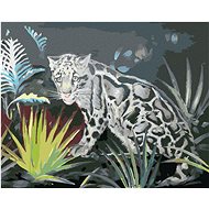 Zuty - Painting by Numbers - Sad Leopard (D. Rusty Rust), 40X50 Cm, Canvas+Frame - Painting by Numbers