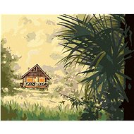 Zuty - Painting By Numbers - Cottage In The Wilderness (D. Rusty Rust), 40X50 Cm, Canvas+Frame - Painting by Numbers