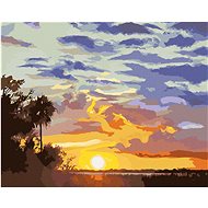 Zuty - Painting by Numbers - Sunset (D. Rusty Rust), 40X50 Cm, Canvas+Frame - Painting by Numbers