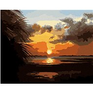 Zuty - Painting by Numbers - Setting Sun (D. Rusty Rust), 40X50 Cm, Canvas+Frame - Painting by Numbers