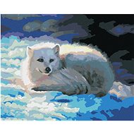 Zuty - Painting by Numbers - Polar Fox (D. Rusty Rust), 80X100 Cm, Canvas+Frame - Painting by Numbers