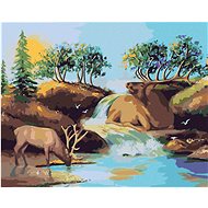 Zuty - Painting by Numbers - Los U Napajedla (D. Rusty Rust), 40X50 Cm, Canvas+Frame - Painting by Numbers