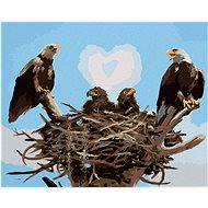 Zuty - Painting by Numbers - Eagles Nest (D. Rusty Rust), 40X50 Cm, Canvas+Frame - Painting by Numbers