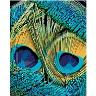 Zuty - Painting by Numbers - Peacock Feathers (Dennis Frates), 40X50 Cm, Canvas+Frame - Painting by Numbers