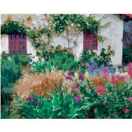 Zuty - Painting By Numbers - Flowers At Home (Dennis Frates), 40X50 Cm, Canvas+Frame - Painting by Numbers
