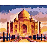 Zuty - Painting by Numbers - Taj Mahal, 40X50 Cm, Canvas+Frame - Painting by Numbers