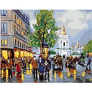 Zuty - Painting by Numbers - Old Kiev, 40X50 Cm, Canvas+Frame - Painting by Numbers