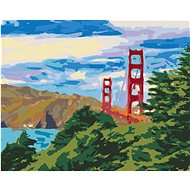 Zuty - Painting by Numbers - San Francisco, 40X50 Cm, Canvas+Frame - Painting by Numbers
