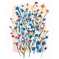 Zuty - Painting by Numbers - Small Flowers of Wild Flowers (Alexandria Gilbert), 40X50 Cm, Canvas+Fr - Painting by Numbers