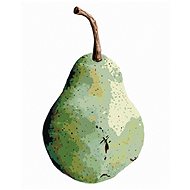 Zuty - Painting by Numbers - Green Pear (Alexandria Gilbert), 40X50 Cm, Canvas+Frame - Painting by Numbers