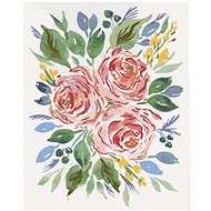 Zuty - Painting by Numbers - Vintage Roses (Alexandria Gilbert), 40X50 Cm, Canvas+Frame - Painting by Numbers