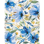 Zuty - Painting by Numbers - Blue Flowers Between Leaves (Alexandria Gilbert), 40X50 Cm, Canvas+Fram - Painting by Numbers