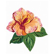 Zuty - Painting by Numbers - Ibis Flower (Alexandria Gilbert), 40X50 Cm, Canvas+Frame - Painting by Numbers