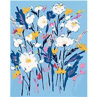 Zuty - Painting By Numbers - Wild Flowers With White Flowers (Alexandria Gilbert), 40X50 Cm, Canvas+ - Painting by Numbers