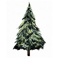 Zuty - Painting by Numbers - Coniferous Tree (Alexandria Gilbert), 40X50 Cm, Canvas+Frame - Painting by Numbers