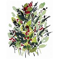 Zuty - Painting by Numbers - Winter Flowers (Alexandria Gilbert), 40X50 Cm, Canvas+Frame - Painting by Numbers