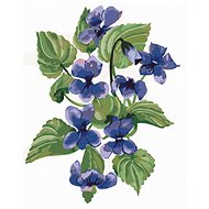 Zuty - Painting by Numbers - Violets (Alexandria Gilbert), 40X50 Cm, Canvas+Frame - Painting by Numbers