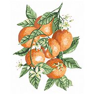 Zuty - Painting by Numbers - Oranges on a Branch (Alexandria Gilbert), 40X50 Cm, Canvas+Frame - Painting by Numbers