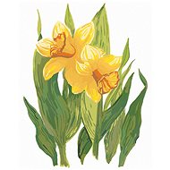Zuty - Painting by Numbers - Yellow Daffodils (Alexandria Gilbert), 40X50 Cm, Canvas+Frame - Painting by Numbers