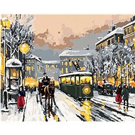 Zuty - Painting by Numbers - Old Town, 40X50 Cm, Canvas+Frame - Painting by Numbers